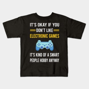 Smart People Hobby Electronic Game Games Kids T-Shirt